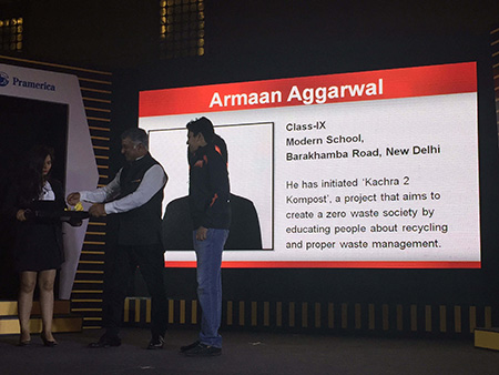 Ashwani Singla Admiring & Recognizing Community Awards