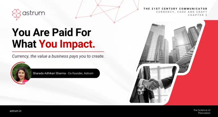 You Are Paid for What You Impact